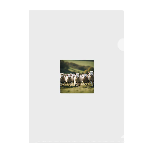 羊の援軍 Clear File Folder