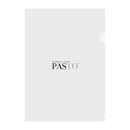 Farmer's Cafe PASTO Clear File Folder