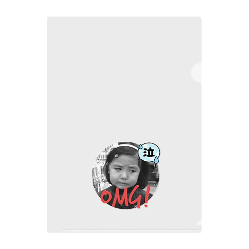 OMGれいちゃん Clear File Folder