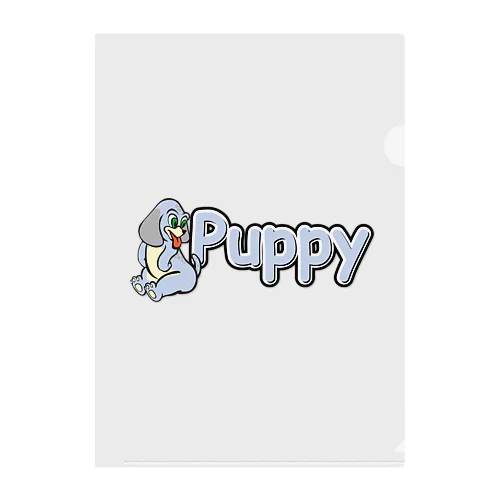 Puppy Clear File Folder