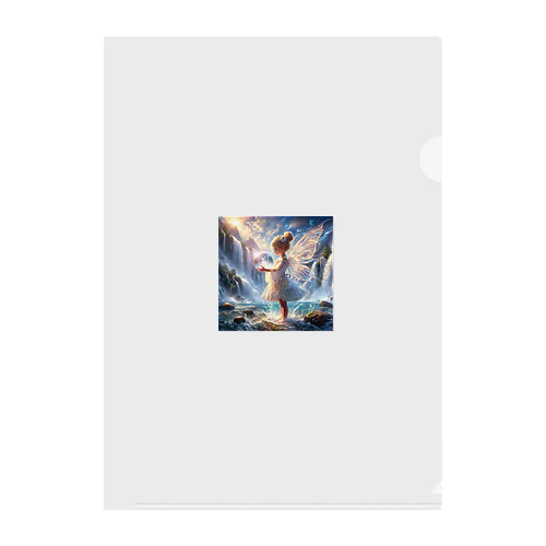 水の妖精 Clear File Folder