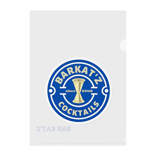 BAR KAT'Z　オリジナルグッズ Clear File Folder