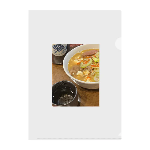 TheラーメンVol6 Clear File Folder