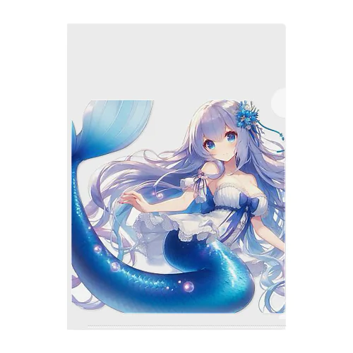 キュートな人魚❣️ Clear File Folder