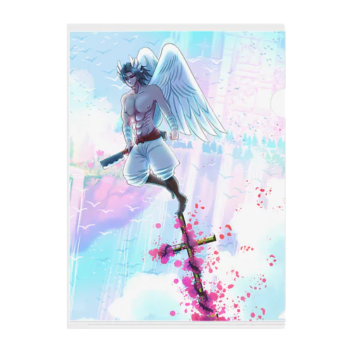 天使のカバネルくん　Cabanel of Angels Clear File Folder
