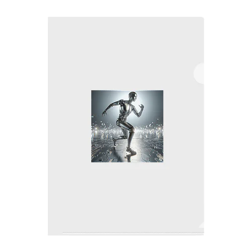 Runner Clear File Folder