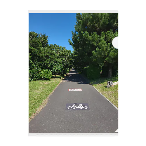 Tokyo　BaySide　cycling Clear File Folder