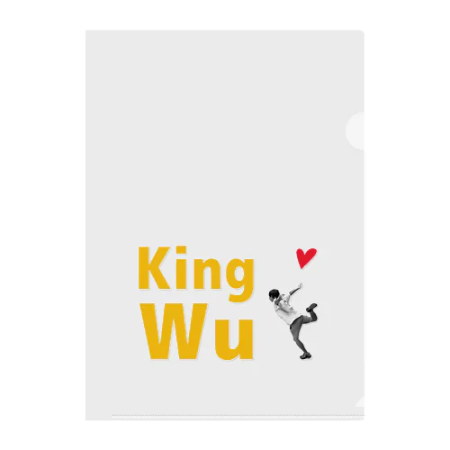 King Wuグッズ Clear File Folder