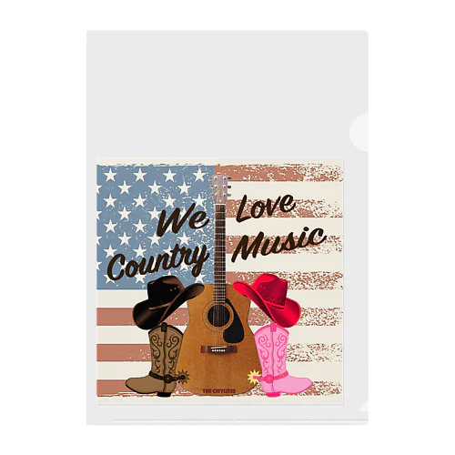 2024 Country Music Clear File Folder