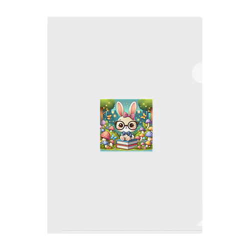 ウサギのアマリリス Clear File Folder