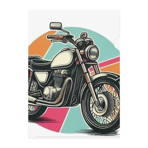 バイクでレツゴー Clear File Folder