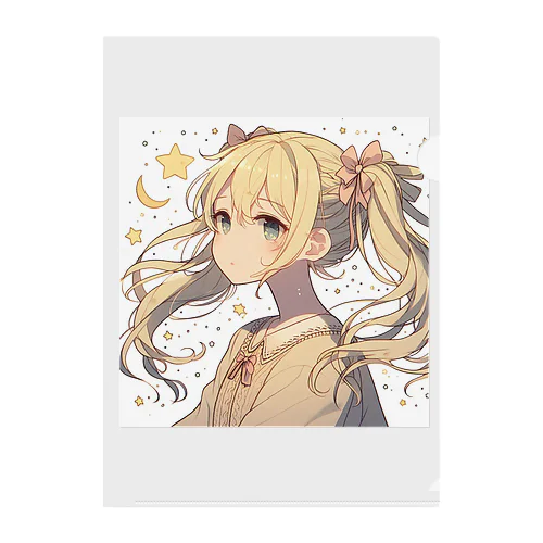 不思議の国の少女✨夢🐇🎩 Clear File Folder