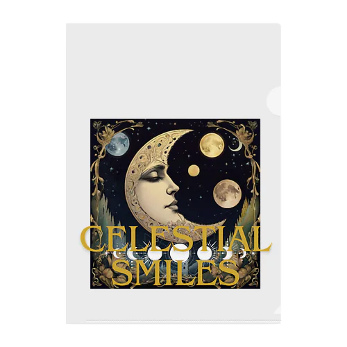 「Celestial Smiles（天空の微笑み）」 クリアファイル