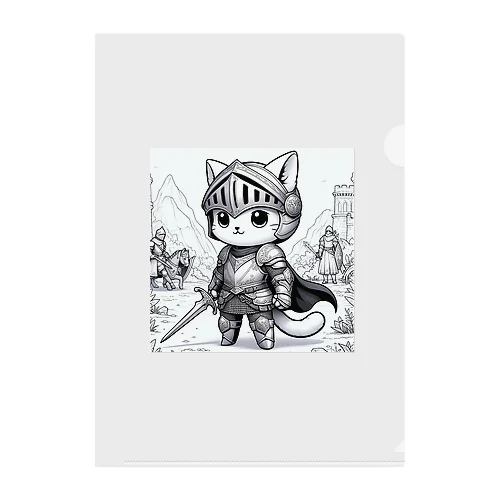 ナイト キャッツ(Knight Cats) Clear File Folder