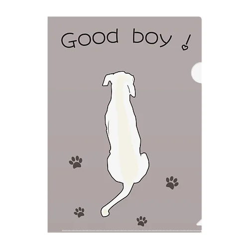 good-dog Clear File Folder