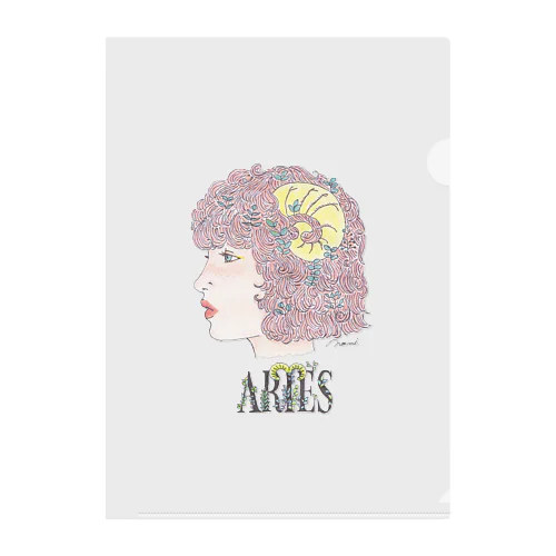 ARIES クリアファイル