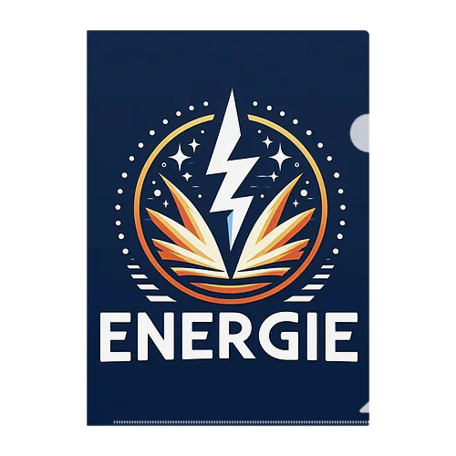 Energie Clear File Folder