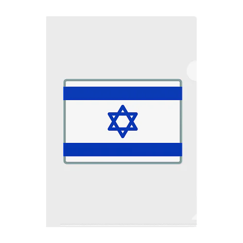 イスラエルの国旗 Clear File Folder