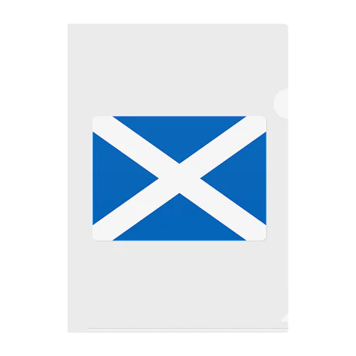 スコットランドの国旗 クリアファイル