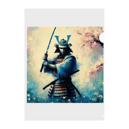 絵画のような侍シリーズ Clear File Folder