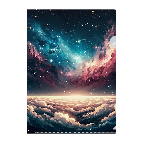 さいしょの宇宙 Clear File Folder