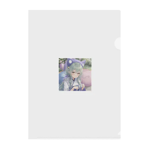 楓ちゃん (kaede) Clear File Folder