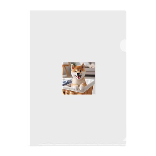 柴犬のダイスケ Clear File Folder