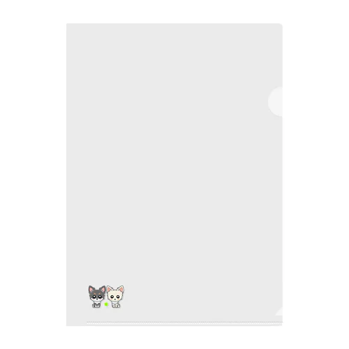 ぐらころチワワーズ Clear File Folder