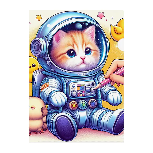 ボクの夢は宇宙飛行士！ Clear File Folder