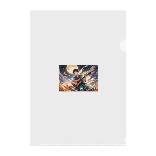 アコギと少年 Clear File Folder