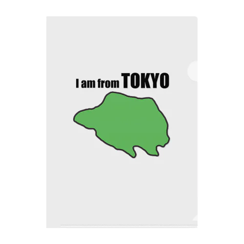 I am from Tokyo クリアファイル