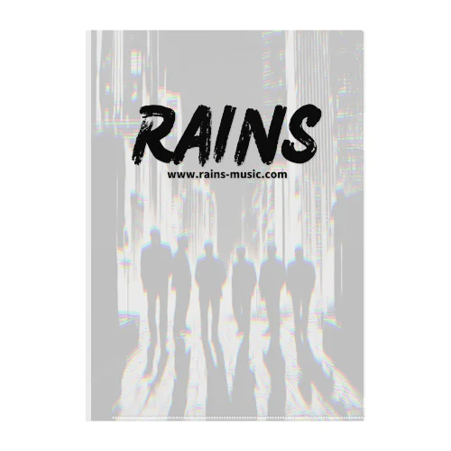 Rainsバンドグッズ(NORMAL/URL有) クリアファイル