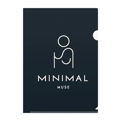 Minimal Muse クリアファイル