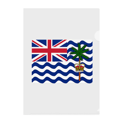 イギリス領インド洋地域の旗 クリアファイル