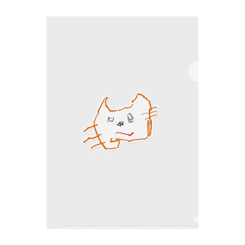 だいだいの猫ちゃん Clear File Folder