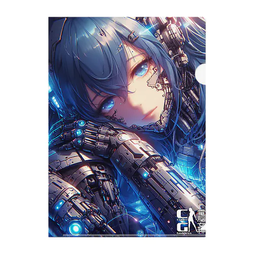 電脳戦妃の休息 Clear File Folder