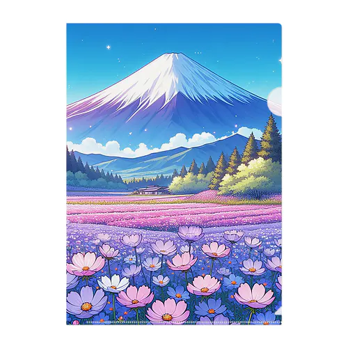 日本の美しい風景 Clear File Folder