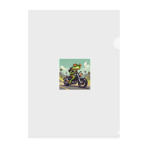 カエルライダー4兄弟　次男　ルカ Clear File Folder