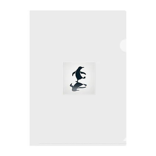 ダンシングペンギン Clear File Folder