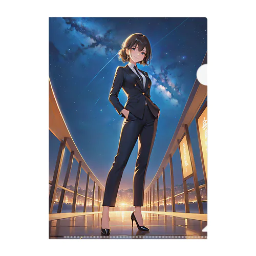 新社会人 Clear File Folder