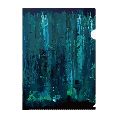 Winter Forest Clear File Folder