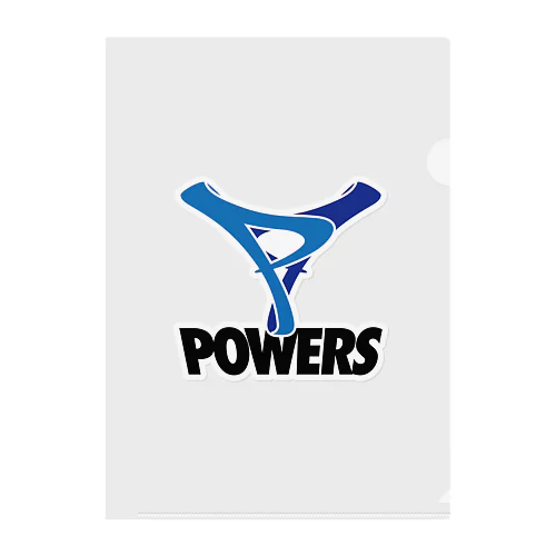 POWERS Clear File Folder