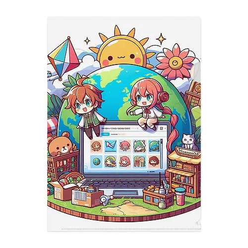 レイミーといっしょにオリジナルキャラの世界へ Clear File Folder