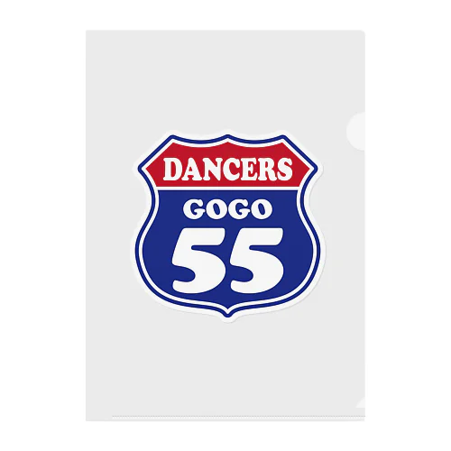 GoGo Dancers Clear File Folder