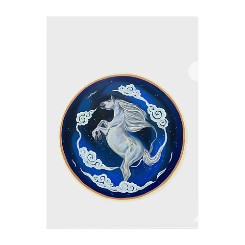 十三支・馬 Clear File Folder