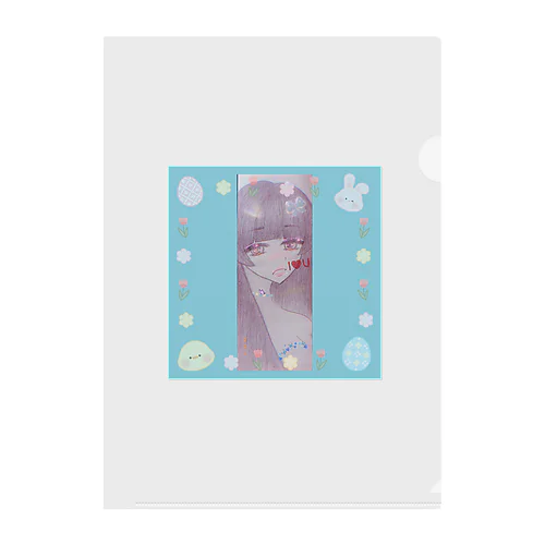 ぐろーざちん♡ Clear File Folder