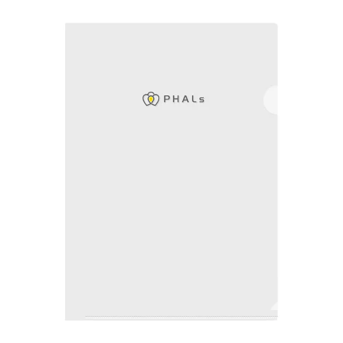 PHALs Inc（ヨコ） Clear File Folder