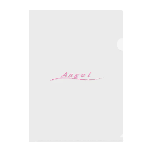 Angel Clear File Folder