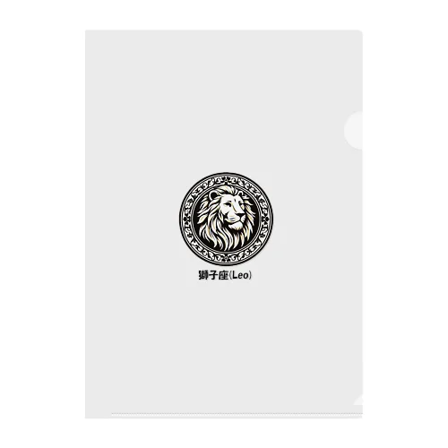 獅子座(Leo) Clear File Folder