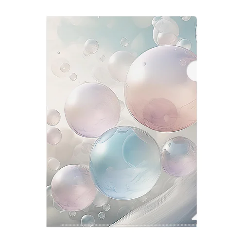 Bubbles🫧 ͛.* クリアファイル